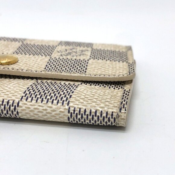 LOUIS VUITTON Damier Azur Multicles6 6 key case Key Case - Picture 8 of 14